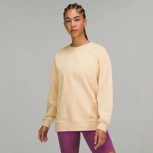 Lululemon Perfectly Oversized Crew Prosecco